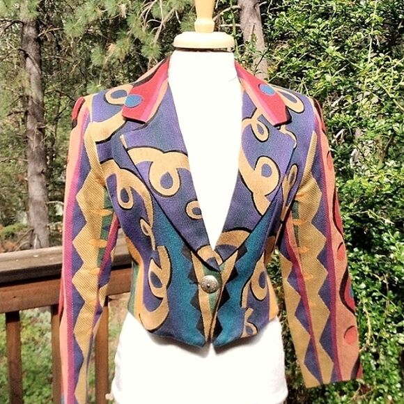 Wraps Collection Short Jacket Western Rodeo Coastal Cowgirl - Picture 1 of 9